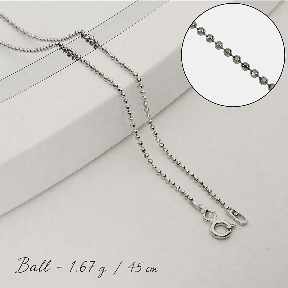 Lanț de damă din argint 925 – colier în stil vintage