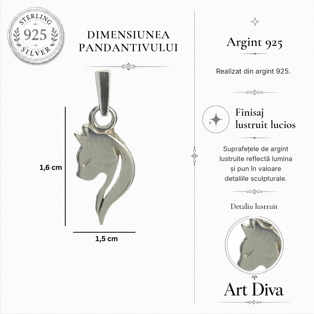 Pandantiv „Pisică” din argint 925 – talisman pentru intuiție, grație și protecție în stil boho și rustic | Art Diva