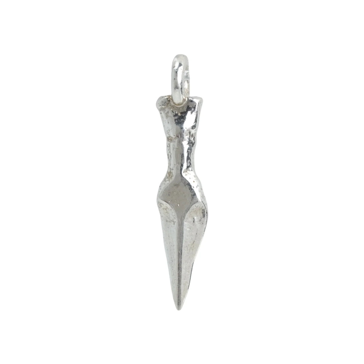 Pandantiv pumnal din argint 925 – talisman handmade pentru bărbați, simbol al forței, în stil boho rustic | Art Diva