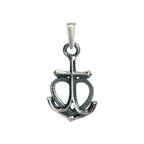 Pandantiv „Credință • Speranță • Iubire” din argint 925 – talisman maritim, bijuterie sculpturală în stil boho și rustic | Art Diva