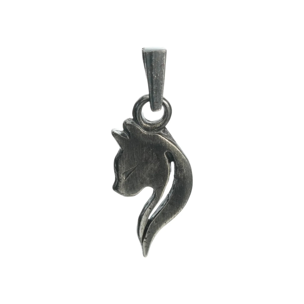 Pandantiv „Pisică” oxidat din argint 925 – talisman pentru intuiție, grație și protecție, bijuterie în stil boho și rustic pentru iubitorii de pisici | Art Diva