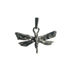 Pandantiv „Libelulă” din argint 925 – talisman boho al schimbării și al creșterii spirituale, bijuterie sculpturală și cadou pentru mamă, fiică sau prietenă | Art Diva