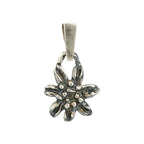 Pandantiv Floare de colț (Edelweiss) din argint 925 – talisman boho al iubirii pure și al loialității, bijuterie sculpturală și cadou pentru mamă, fiică sau prietenă | Art Diva