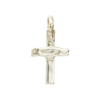 Pandantiv cruce din argint 925 – design minimalist realizat manual | Art Diva
