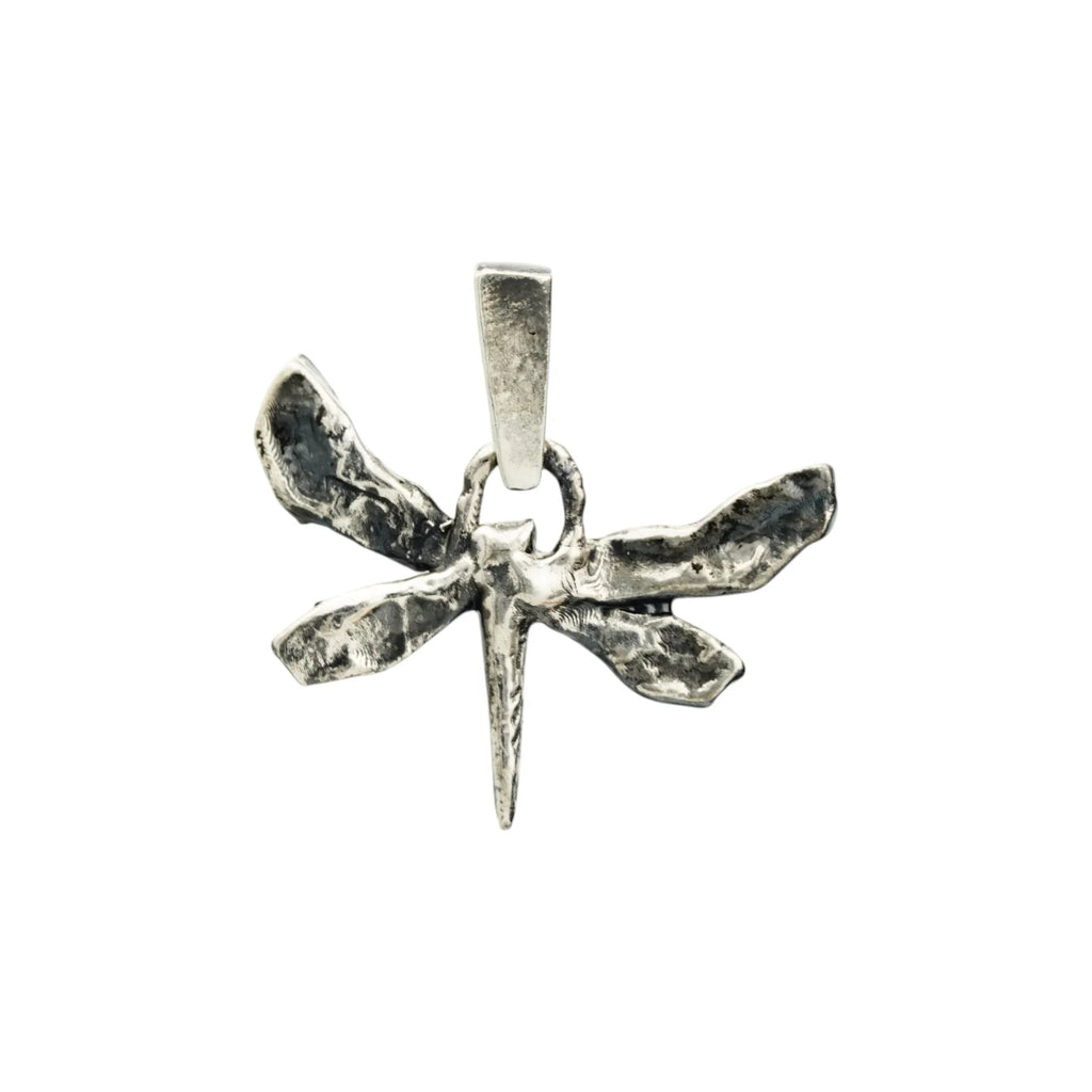 Pandantiv „Libelulă” din argint 925 – talisman pentru schimbare, ușurință și libertate interioară, realizat manual în stil boho | Art Diva