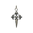 Pandantiv „Cruce Ornamentală Mare” pentru bărbați din argint 925 – design artistic, simbol al forței spirituale și al protecției | Art Diva