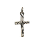 Pandantiv cruce „Răstignirea” pentru bărbați din argint sterling 925 cu Iisus Hristos – realizat manual | Art Diva