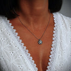 Pandantiv „Inimă” din argint 925, realizat manual – talisman pentru iubire și protecție, bijuterie sculpturală în stil boho și rustic | Art Diva