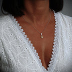 Talisman al iubirii – pandantiv Inimă realizat manual din argint 925 cu accente de culoarea aurului, în stil boho și rustic | Art Diva