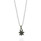 Pandantiv Floare de colț (Edelweiss) din argint 925 – talisman boho al iubirii pure și al loialității, bijuterie sculpturală și cadou pentru mamă, fiică sau prietenă | Art Diva