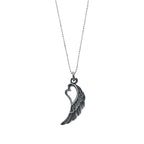 Pandantiv „Aripă cu Inimă” din argint 925 – talisman al iubirii și al protecției, bijuterie sculpturală în stil boho și rustic | Art Diva