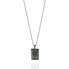 Pandantiv „Pomul vieții” din argint 925 – talisman parțial oxidat pentru apropiere în familie, protecție și armonie, bijuterie sculpturală în stil boho, rustic și vintage | Art Diva