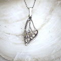 Pandantiv aripă de fluture din argint 925 – talisman pentru libertate și transformare, handmade în stil boho, Art Diva