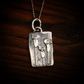 Pandantiv trei flori de cală din argint 925 – talisman handmade al prieteniei și feminității, Art Diva