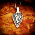 Pandantiv inima afecțiunii din argint 925 cu relief sculptural – talisman handmade boho pentru iubire, Art Diva