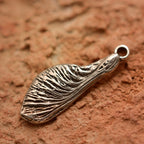 Pandantiv sămânță de arțar din argint 925 – talisman handmade al speranței și al noului început, Art Diva