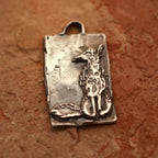 Pandantiv „Vulpe” din argint 925 – talisman boho al speranței realizat manual, bijuterie sculpturală și cadou pentru mamă, fiică sau prietenă | Art Diva