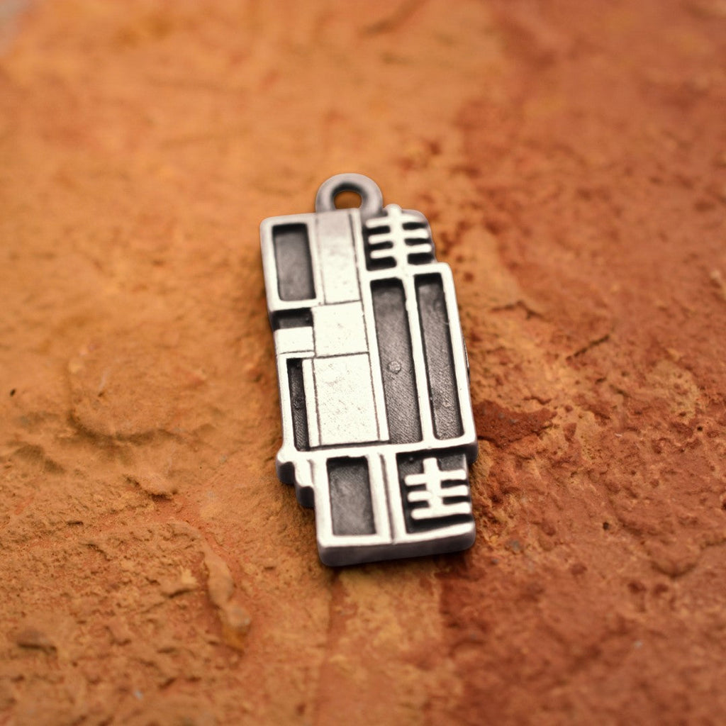 Pandantiv „Genesis” din argint 925 – bijuterie sculpturală artistică pentru un nou început, handmade boho, Art Diva